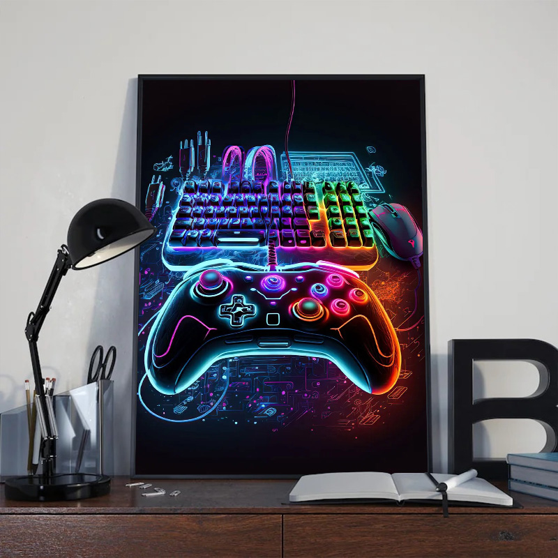 Modern Neon Pop Cool Gaming Wa - Esports Gaming Youtube 评论和价格