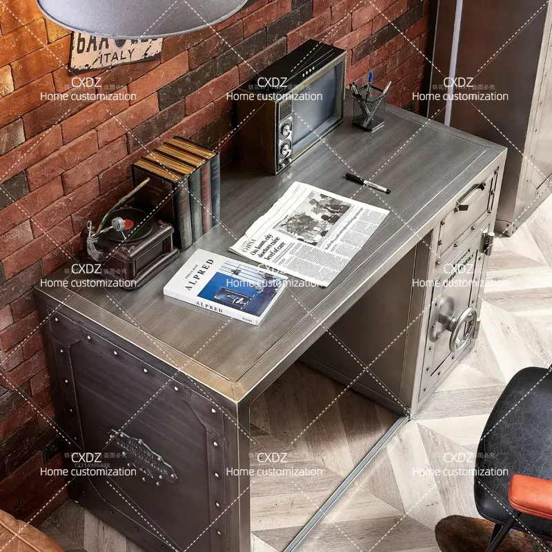 Industrial Style Computer Desk - Esports Gaming Industry 评论和价格